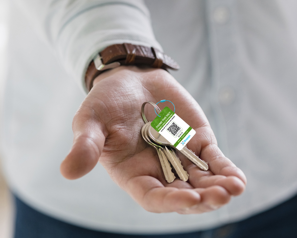 QR Key Chain Tags
